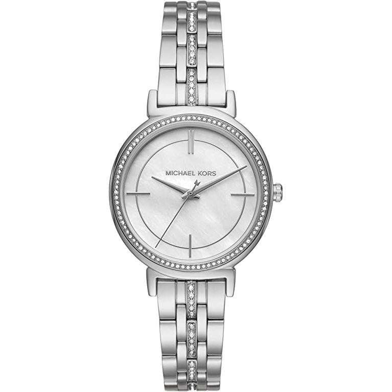 Michael Kors Ladies Cinthia Silver Watch - MK3641